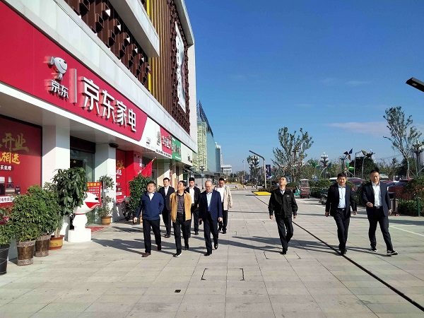 省J9集团集团公司表部董事调研徽盐地产集团在建项目